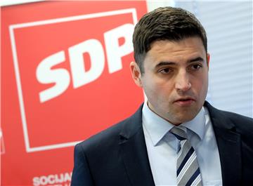 Tiskovna konferencija SDP-a