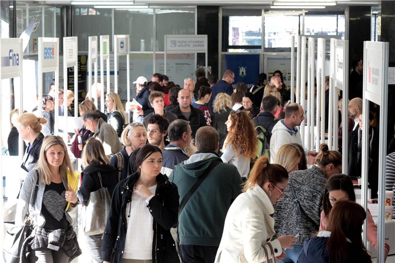 11th Job Fair starts in Zagreb