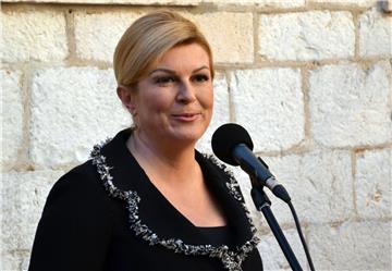 Predsjednica Republike Hrvatske Kolinda Grabar-Kitarović otvorila privremeni ured u Dubrovniku