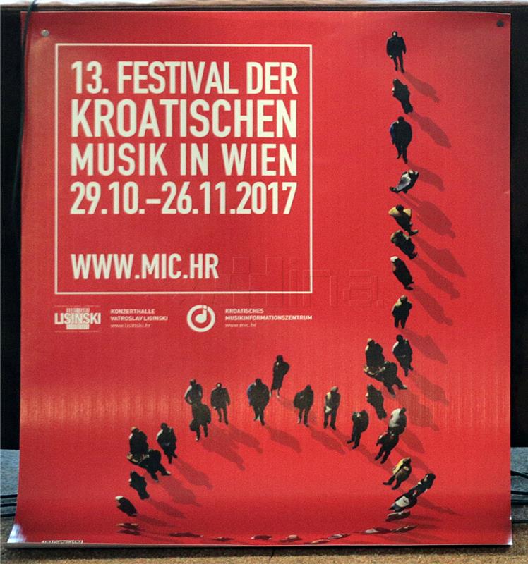 Predstavljen program 13. festivala hrvatske glazbe u Beču