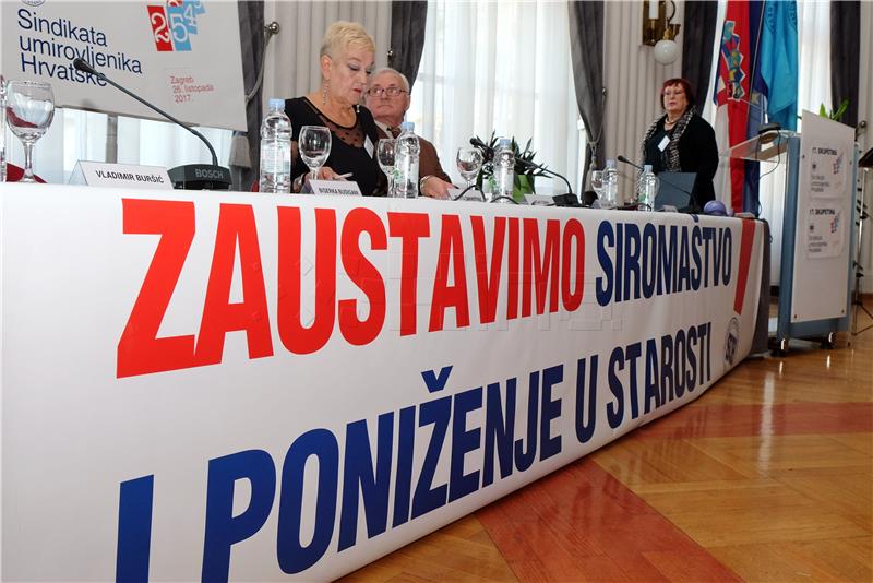 Svečana skupština Sindikata umirovljenika Hrvatske