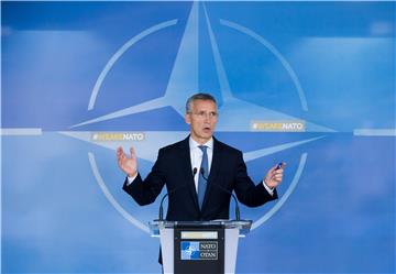 BELGIUM NATO PRESS CONFERENCE