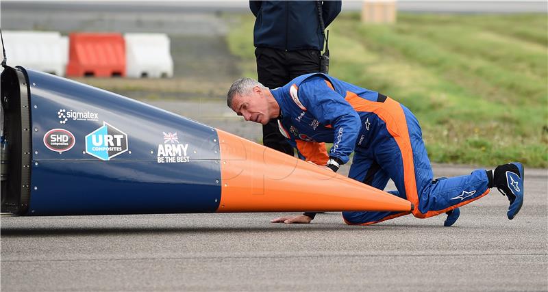 BRITAIN BLOODHOUND SUPERSONIC CAR