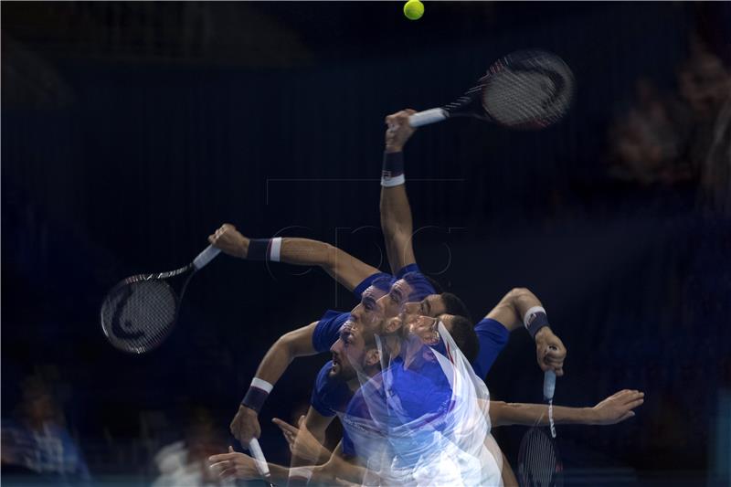 SWITZERLAND TENNIS SWISS INDOORS