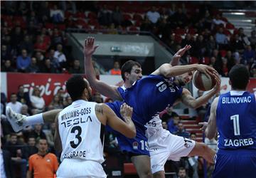 Utakmica košarkaške ABA lige Cibona - Partizan