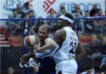 Utakmica košarkaške ABA lige Cibona - Partizan