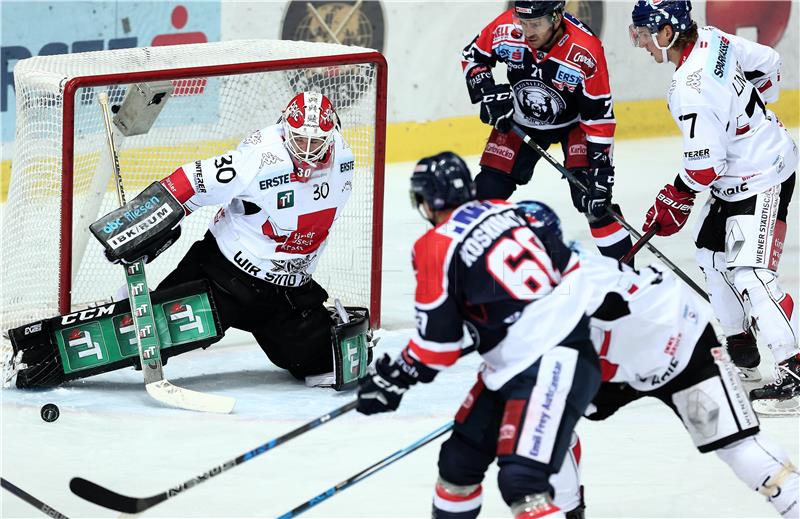 Medvescak - Innsbruck Hockey held in Zagreb