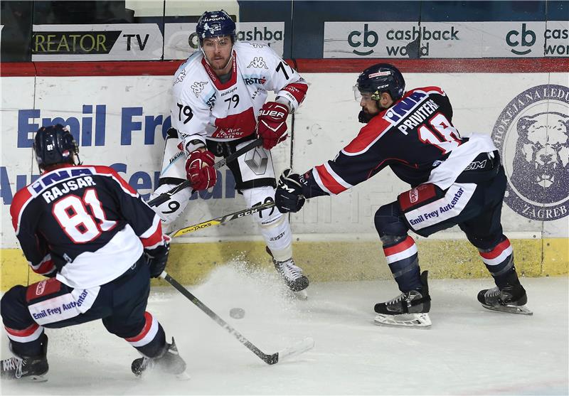 Medvescak - Innsbruck Hockey held in Zagreb