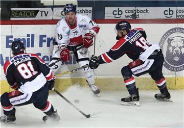 Medvescak - Innsbruck Hockey held in Zagreb