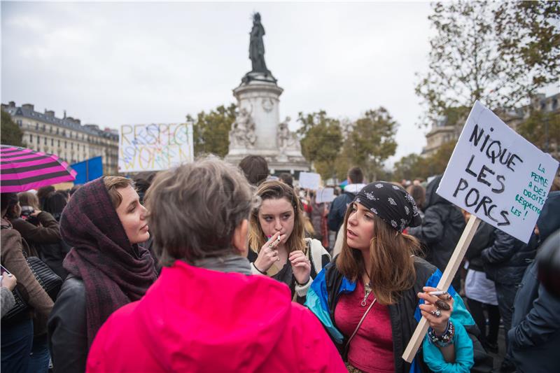 FRANCE WOMEN PROTEST SEXUAL VIOLENCE