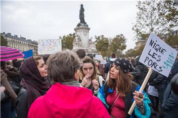 FRANCE WOMEN PROTEST SEXUAL VIOLENCE