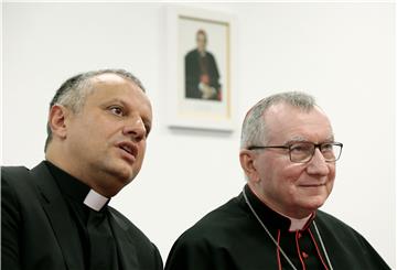 Državni tajnik Svete Stolice Pietro Parolin na Hrvatskom katoličkom sveučilištu nazočio proslavi dana HKS-a