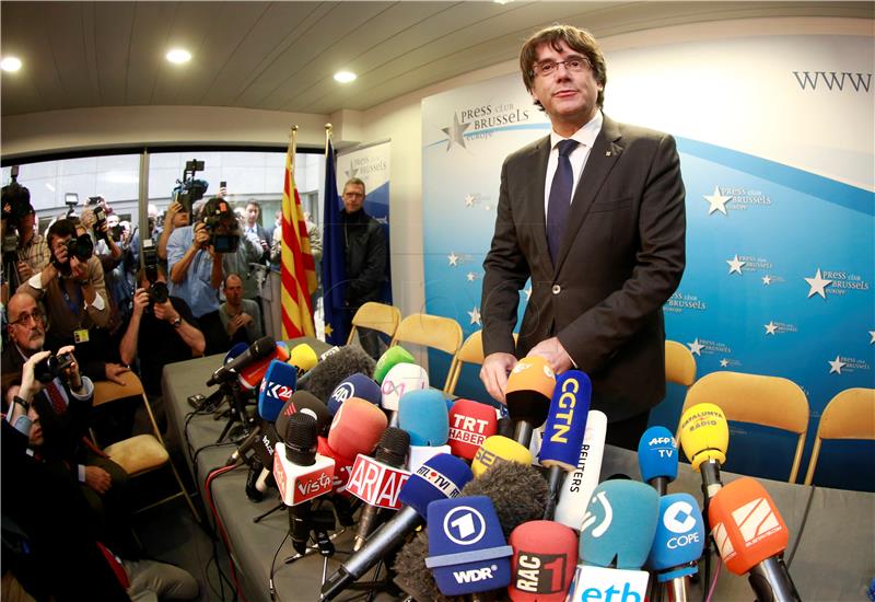 Belgija: Puigdemont nije stigao u zemlju na poziv vlade