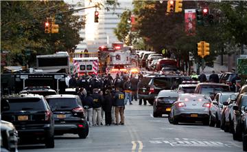 USA NEW YORK TRUCK KILLS PEOPLE