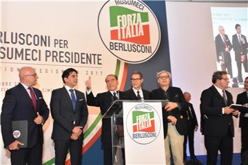 ITALY PARTIES FORZA ITALIA BERLUSCONI CAMPAIGN