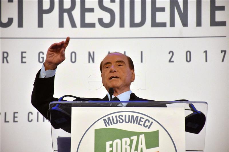 ITALY PARTIES FORZA ITALIA BERLUSCONI CAMPAIGN