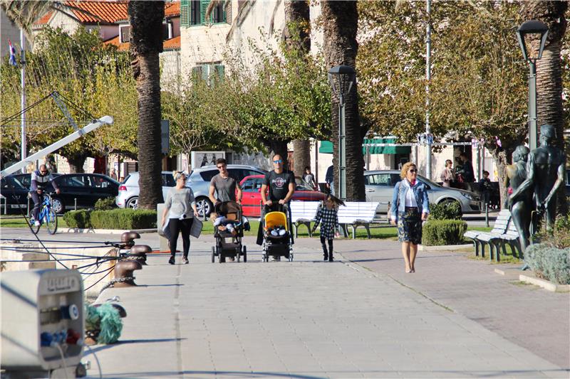 Sunčan dan u Makarskoj