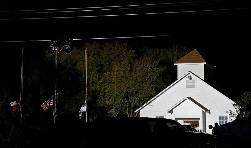 USA TEXAS CHURCH SHOOTING