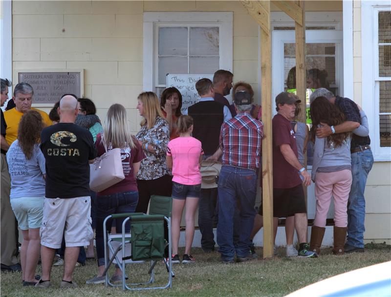 USA TEXAS CHURCH SHOOTING