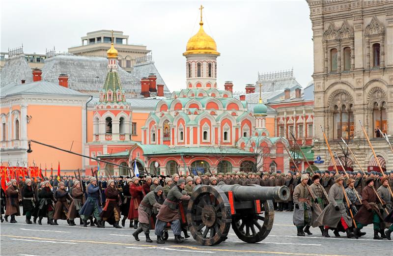 RUSSIA WAR HISTORIC PARADE