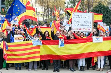 BELGIUM EU CATALONIA MAYORS IN BRUSSELS