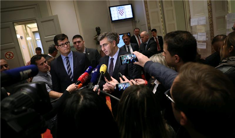 Plenkovic rejects opposition criticisms over handling of Agrokor crisis