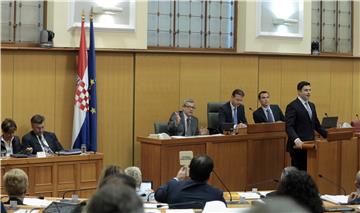 Croatian Parliament session