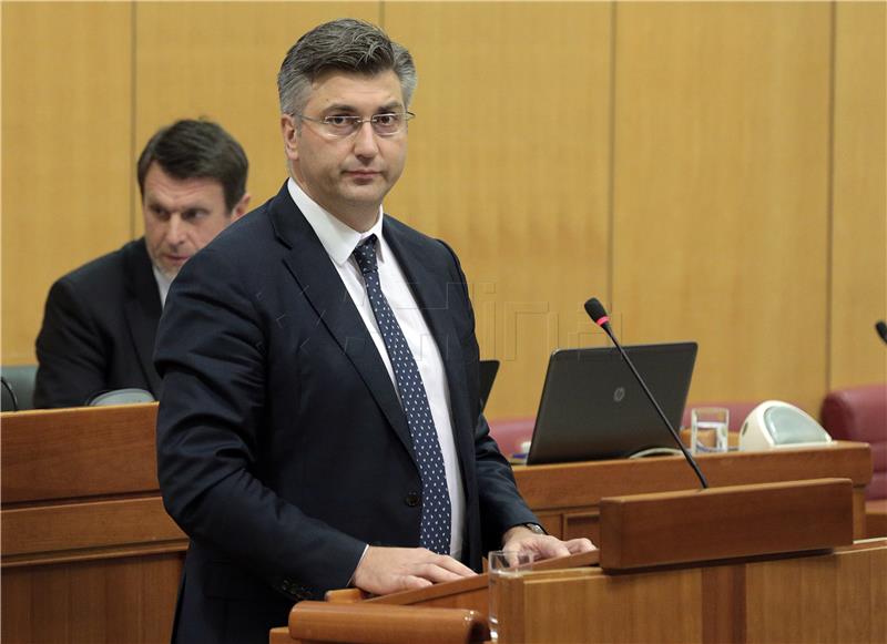 Sabor: Plenković ignorirao Mostovce