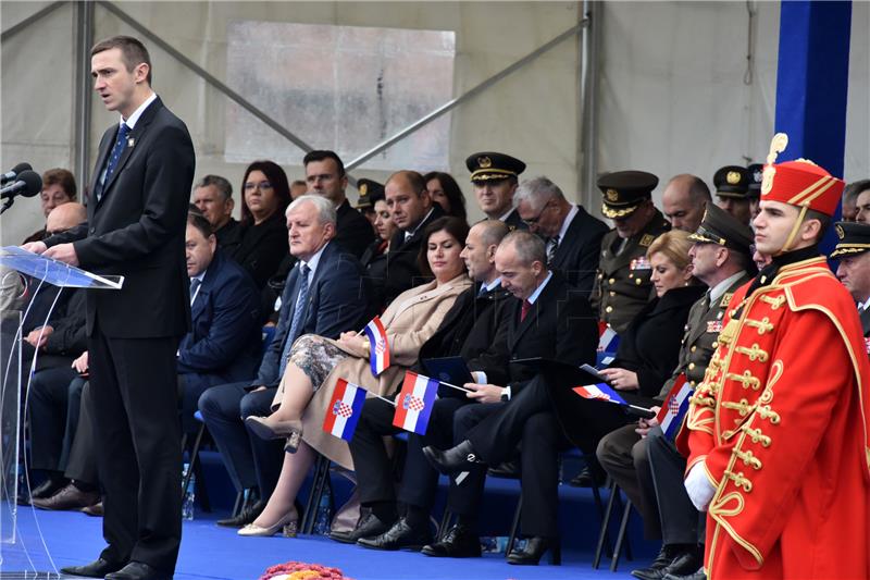 Croatian Army's 204th Brigade barracks opened in Vukovar