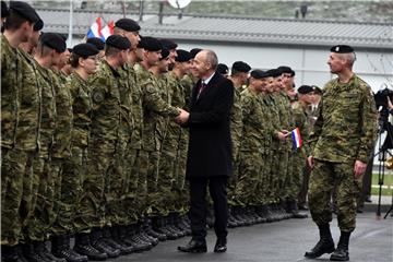 Svečano otvorenje vojarne '204. brigade Hrvatske vojske'