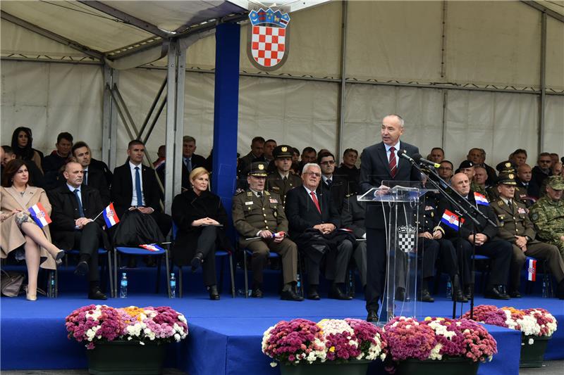 Svečano otvorenje vojarne '204. brigade Hrvatske vojske'