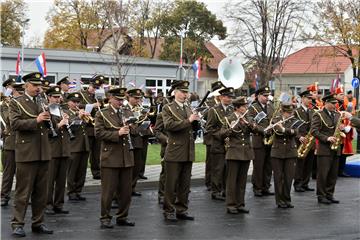 Svečano otvorenje vojarne '204. brigade Hrvatske vojske'