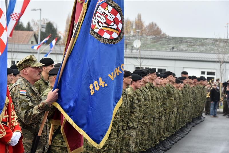 Svečano otvorenje vojarne '204. brigade Hrvatske vojske'