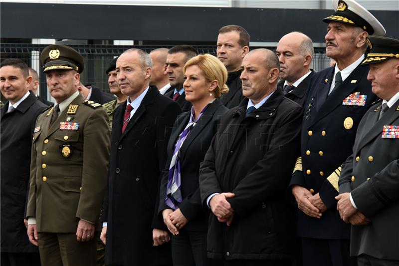 Svečano otvorenje vojarne '204. brigade Hrvatske vojske'