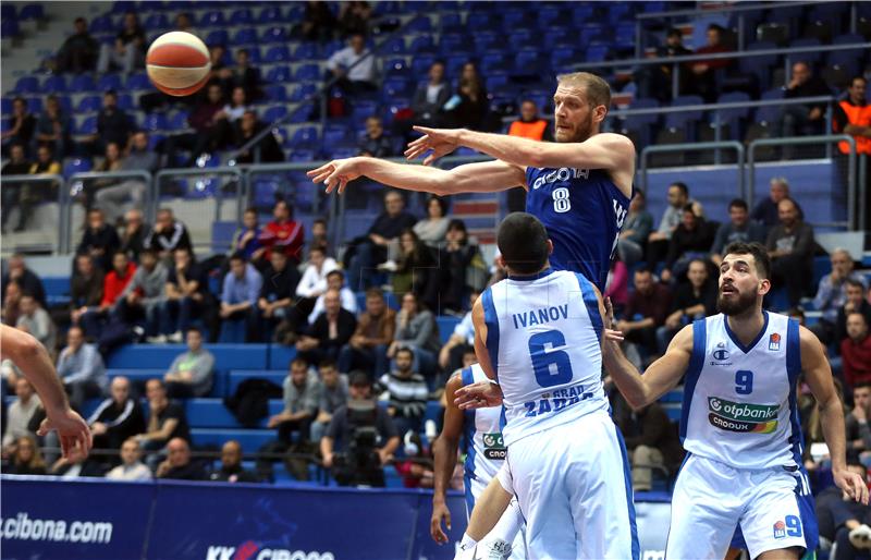 Utakmica regionalne košarkaške ABA lige Cibona - Zadar