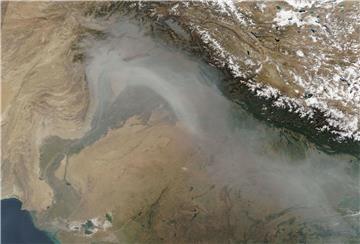 SPACE PAKISTAN INDIA AIR POLLUTION