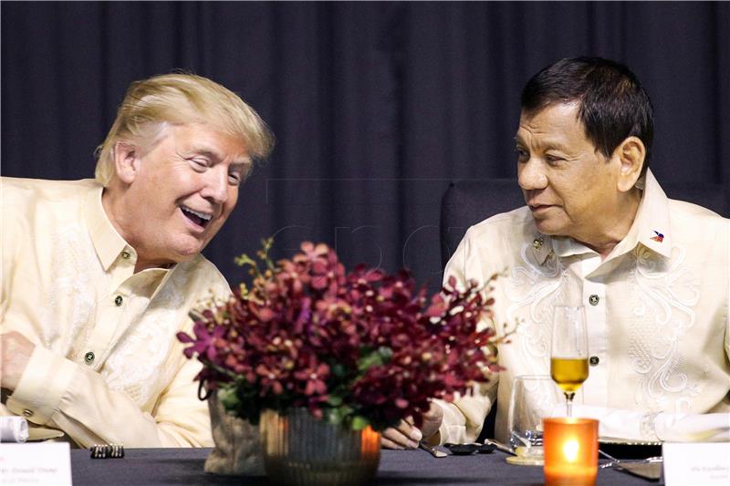 Trump: S Duterteom imam sjajan odnos