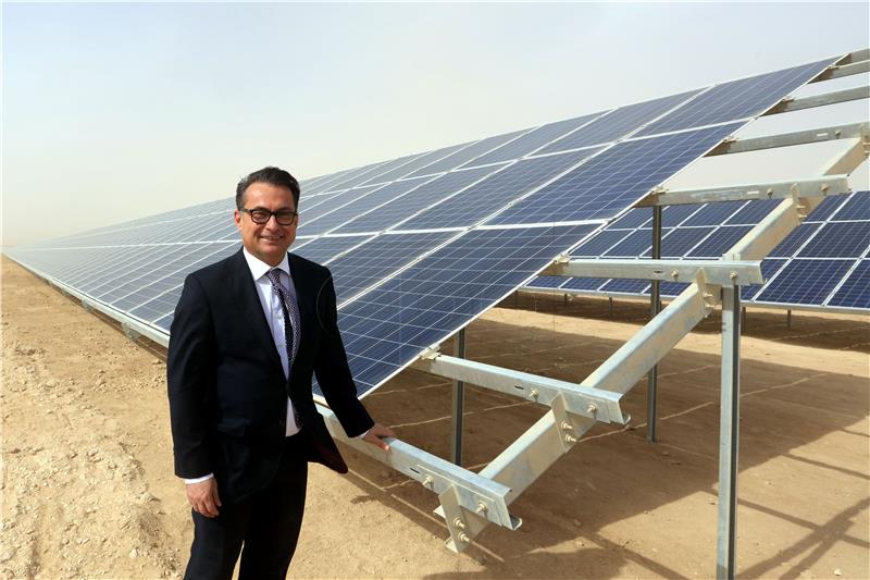 JORDAN GERMANY ZAATARI SOLAR PLANT