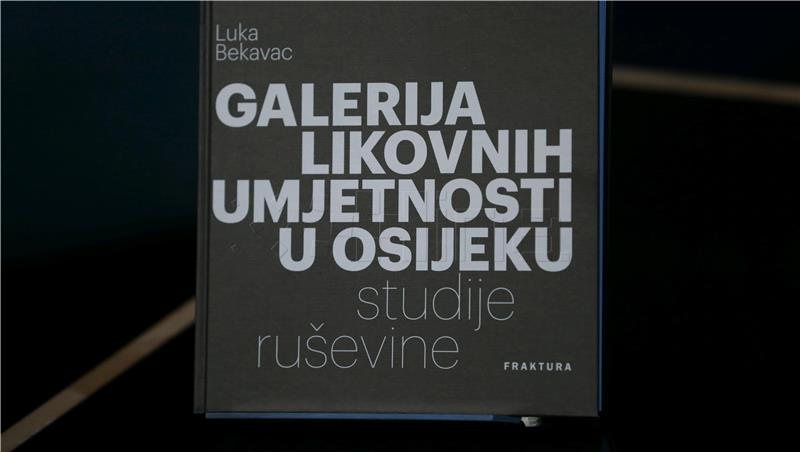 Predstavljena knjiga "Galerija likovnih umjetnosti u Osijeku"