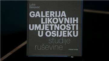 Predstavljena knjiga "Galerija likovnih umjetnosti u Osijeku"