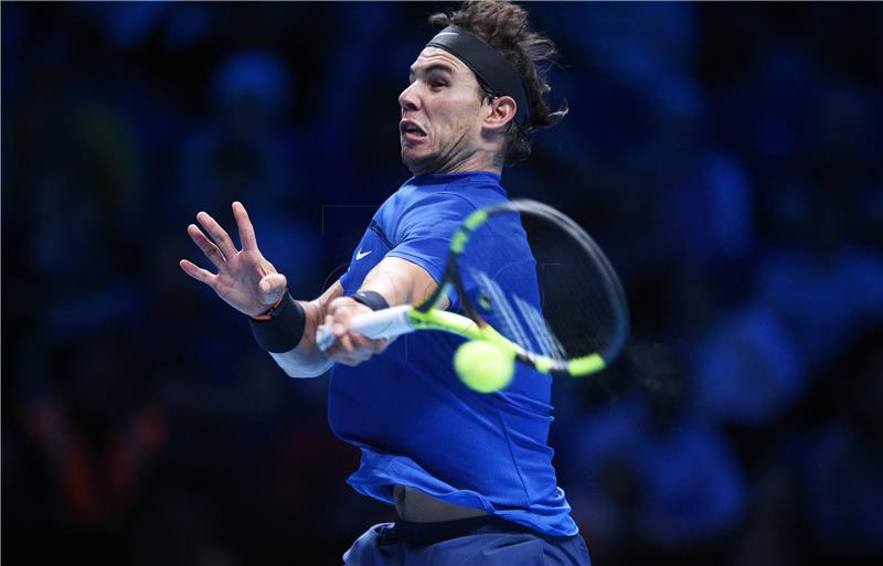 BRITAIN TENNIS ATP FINALS