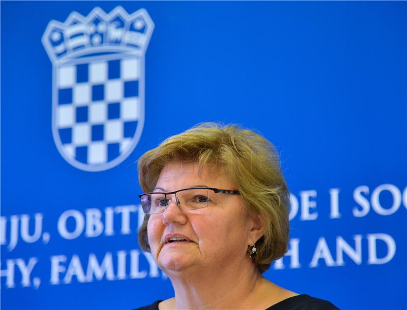 Konferencija za novinare Ministarstva za demografiju, obitelj, mlade i socijalnu politiku te UNICEF-a