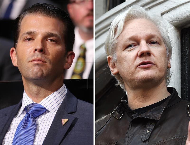 (FILE) USA TRUMP JR. WIKILEAKS