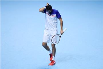 BRITAIN TENNIS ATP WORLD TOUR FINALS