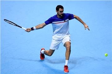 BRITAIN TENNIS ATP WORLD TOUR FINALS