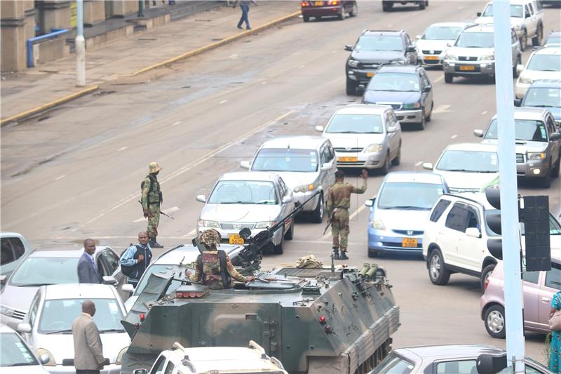 ZIMBABWE CRISIS MILITARY CONTROL