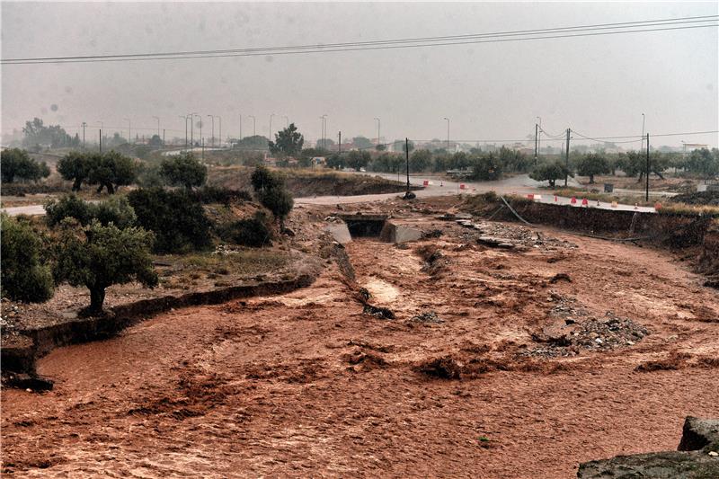 GREECE WEATHER FLOODS