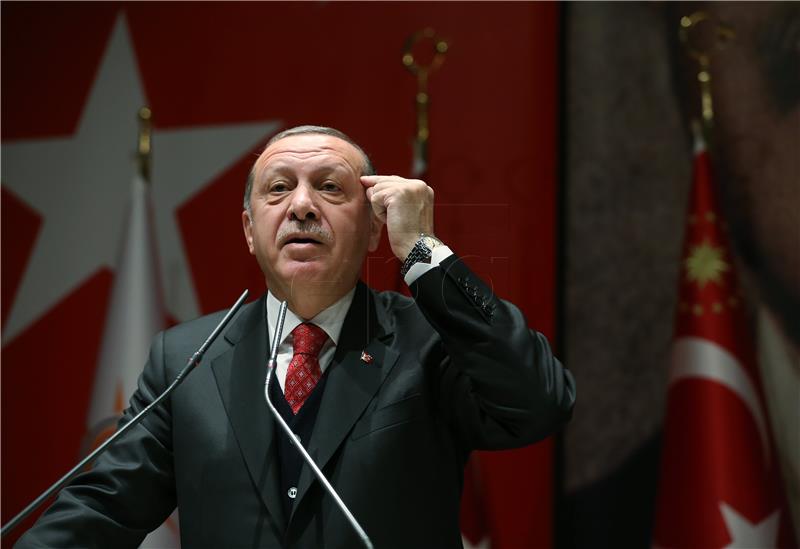 TURKEY PRESIDENT RECEP TAYYIP ERDOGAN