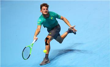 BRITAIN TENNIS ATP WORLD TOUR FINALS