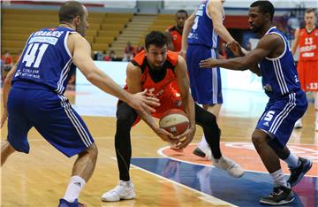 Utakmica košarkaške ABA lige Cedevita - Mornar